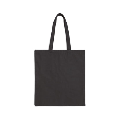 THE VOICES AREN'T REAL Cotton Canvas Tote Bag