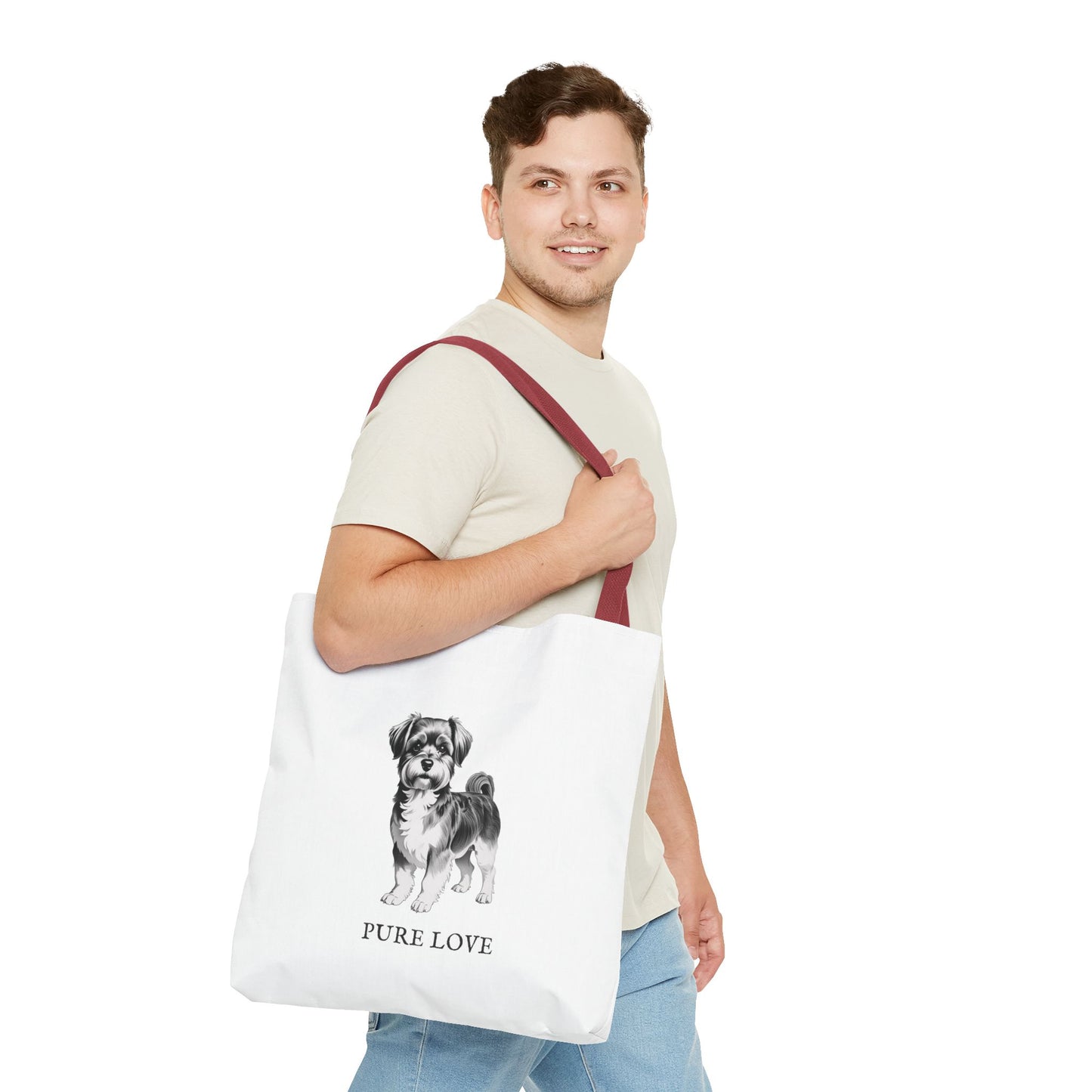 PURE LOVE Tote Bag (AOP)