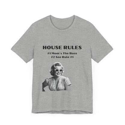 HOUSE RULES Unisex Jersey Short Sleeve Tee