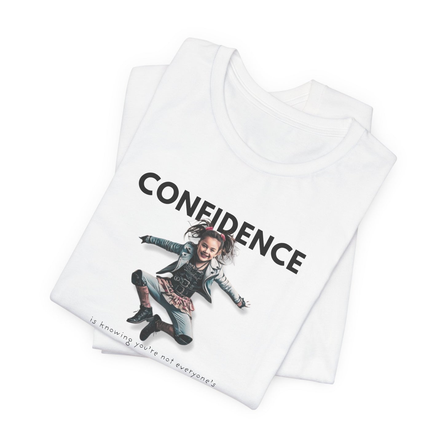 CONFIDENCE Unisex Jersey Short Sleeve Tee