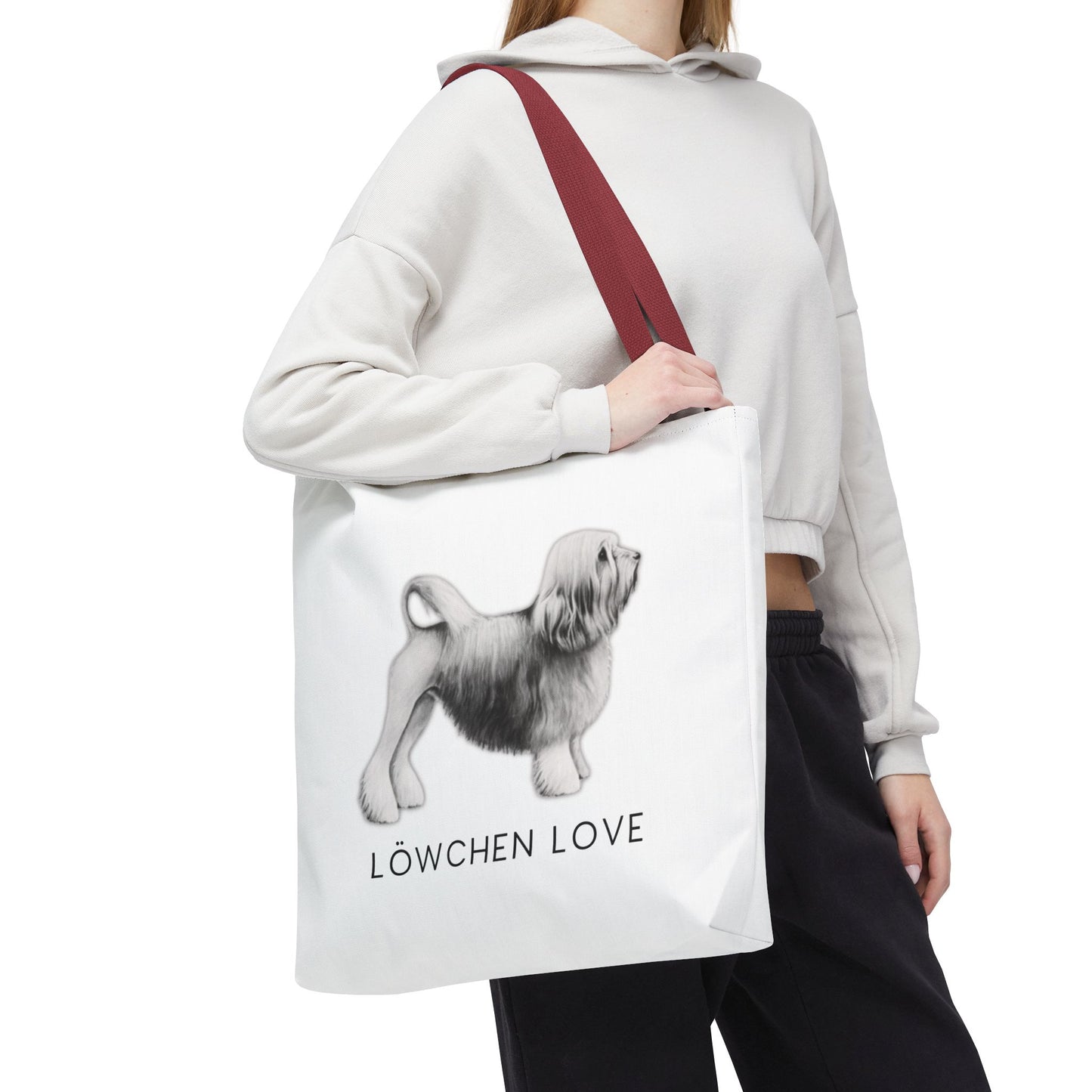 LÖWCHEN LOVE Tote Bag (AOP)