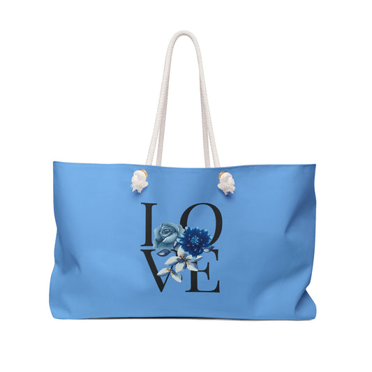 BLUE LOVE Weekender Bag