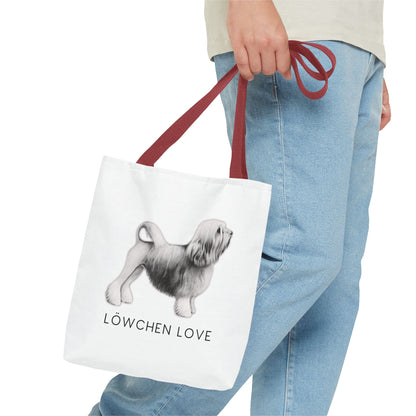 LÖWCHEN LOVE Tote Bag (AOP)