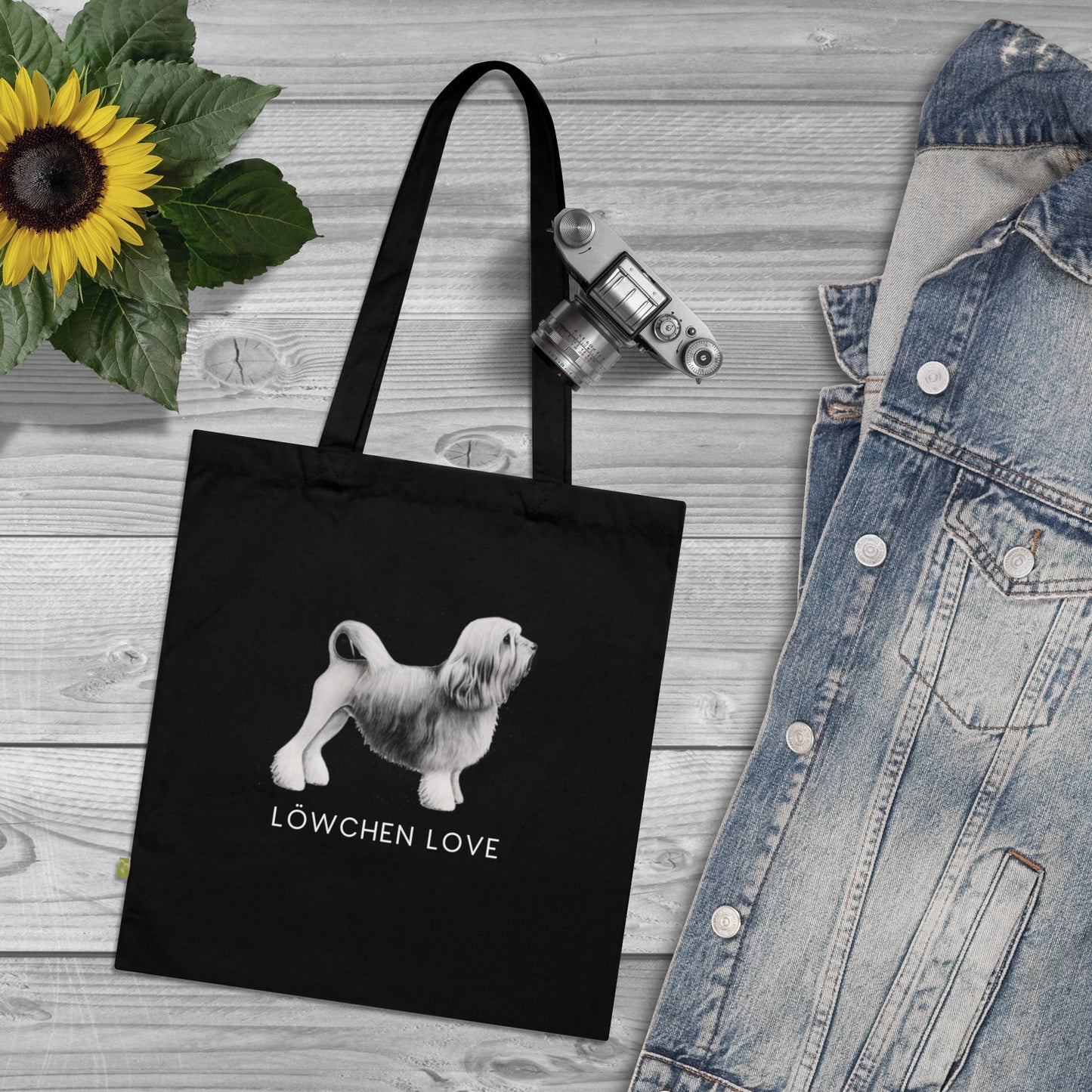 LÖWCHEN LOVE Organic Cotton Tote Bag