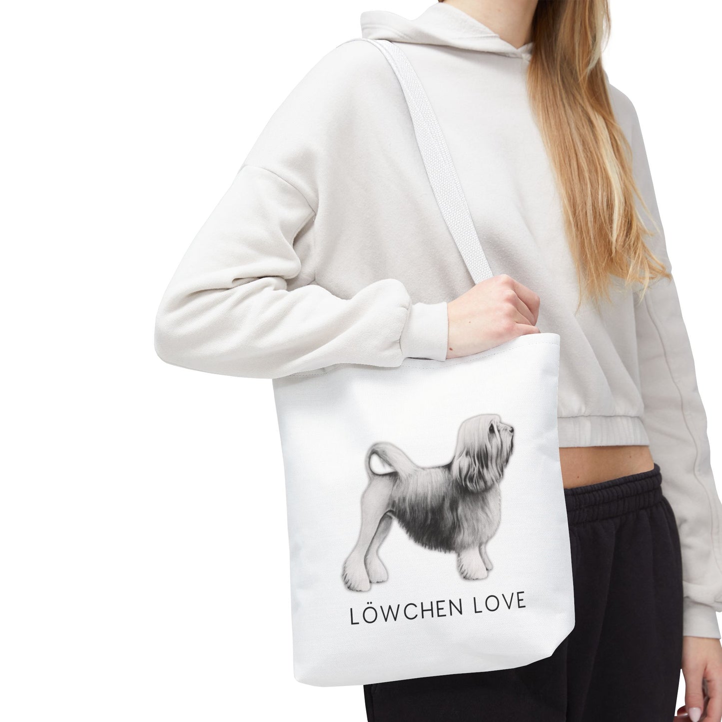 LÖWCHEN LOVE Tote Bag (AOP)