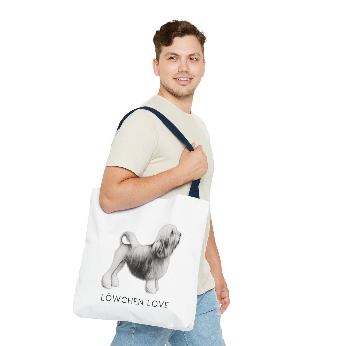 LÖWCHEN LOVE Tote Bag (AOP)