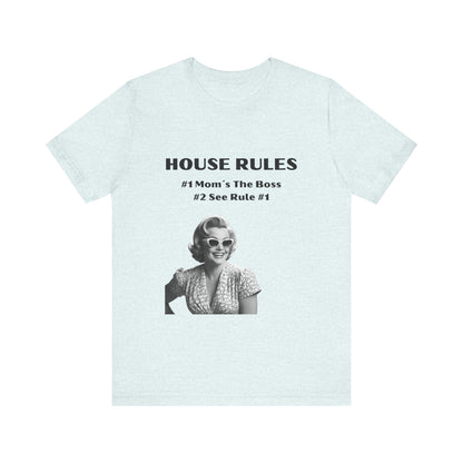 HOUSE RULES Unisex Jersey Short Sleeve Tee