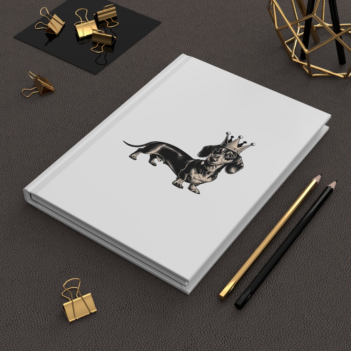 DACHSHUND DOG LOVER Hardcover Journal Matte