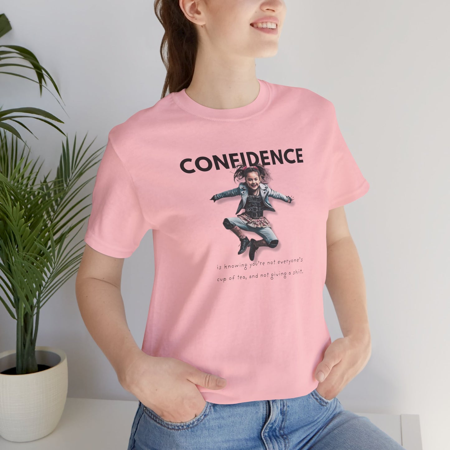 CONFIDENCE Unisex Jersey Short Sleeve Tee