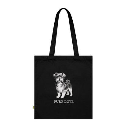 PURE LOVE Organic Cotton Tote Bag