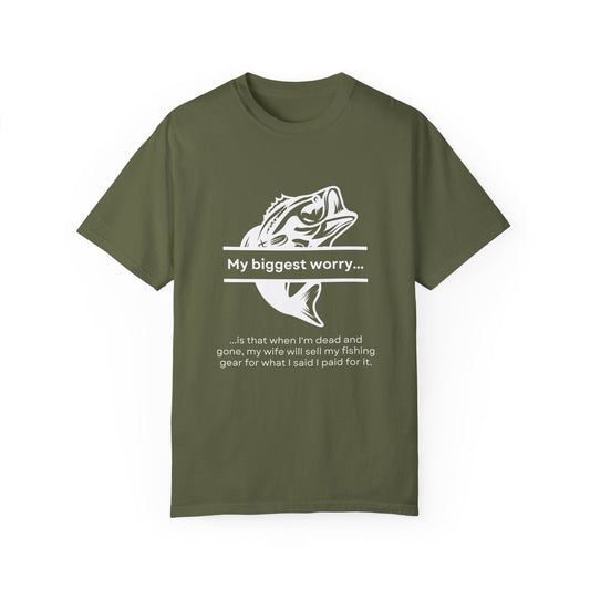 FISHING GEAR Unisex Garment-Dyed T-shirt