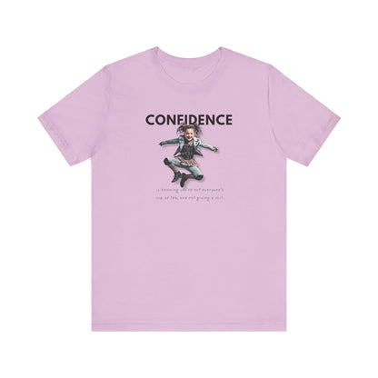 CONFIDENCE Unisex Jersey Short Sleeve Tee